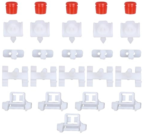 Einbausatz Beplankung Klammer Kotflügel Clips Seitenleisten Befestigung Clip Zierleisten Druckknopf Tülle Clips Verkleidung Klammersatz Stopfen Halteklammer Ersatz Klammern für E Klasse W124 S124