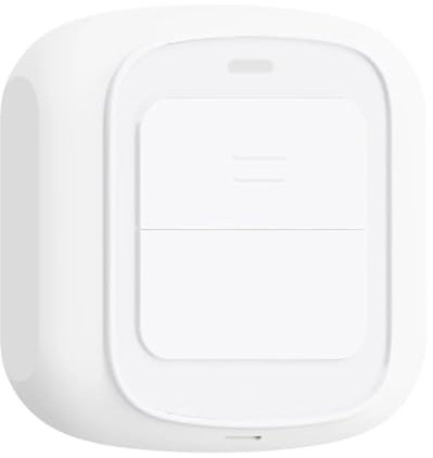 Comphic Tuya WiFi Button Scene Switch Wireless Smart Light Wall Switch Low Power Consumption No Wiring for One Tap to Run Easy Install Easy to Use