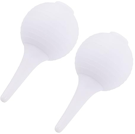 COLLBATH Ohrreinigungsbirne 30 Ml Aus Pvc 2 Stück Handbirnen Mit Sanfter Druckkraft Staubreinigungsball Für Ohrenreinigung Und Ohrenspülung Leicht Und Kompakt Für Zuhause Und Reise
