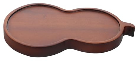 SOLUSTRE Bandeja de Té de Madera Calabaza Estilo Retro para Servir
