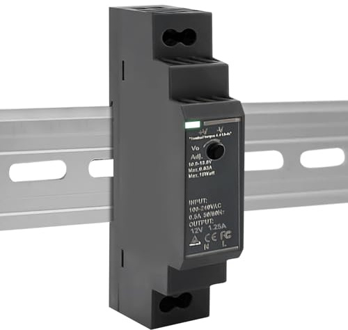 Hutschienen Netzteil 12V: 12VDC 15W 1,25A, HDR-15-12 Hutschienen Schaltnetzteil DIN Schienen, DIN Schienen Transformator für Industrielles Automatisierungs System