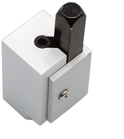 Gdfnmogo Woodworking Right Angle Corner Chisel for Squaring Hinge and Door Lock Recesses, Spring Loaded Mortising Tool for 90 Degree Inside Corners, Cabinet(Sliver)