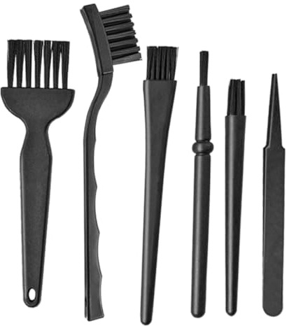 NUOBESTY Brosse Antistatique Multifonction pour Clavier et Nettoyage Informatique Plastique pour Espaces Étroits et Appareils Électroniques Usage Bureau et Maison