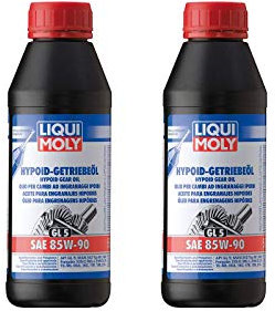 2X Original Liqui Moly 500ml Hypoid-Getriebeöl (GL5) SAE 85W-90 Gear Oil 1404