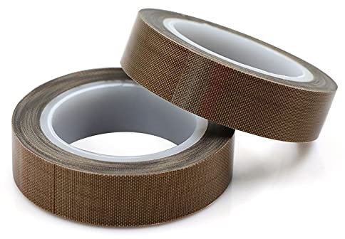 Nastro in teflon PTFE macchina sottovuoto adesivo velocità, sigillatura manuale impulsi temperatura, adatto per risparmiatori alimenti, sigillare pasto, Seal Meal, autoadesivo, 2 pz 15 mm x 10 m