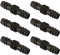 BETESSIN 50Pcs Schlauchverbinder Gerade Verbinder Bewässerung Anschluss Kit für 16mm Bewässerungssystem Steckverbinder Schlauchanschluss Verlängerung Tropfschlauch Sprinkler Perlschlauch Zubehör