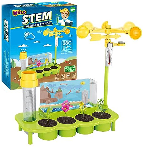 Sobebear STEM Weather Station Water Table Safe, Portable Outdoor Garden Toy for Creative Play - Encourages Sensory Exploration. Suitable for Ages 8+ Years