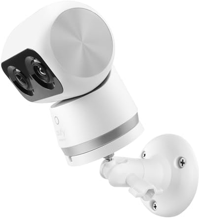 OkeMeeo Verstellbare Wandhalterung für eufy Security Indoor Cam S350, Kamera Halterung 1 Pack