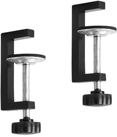 Clamps for Woodwork, 2 Pcs Quick Grip G Clamps, Woodworking Tools with Threaded Steel and Aluminum Alloy, Ideal for Wood, Plastic, Furniture, and DIY Projects