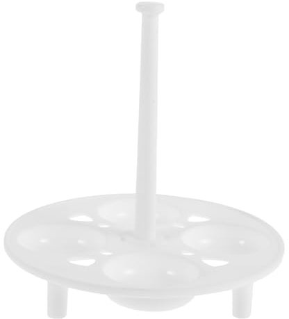SECFOU 2 Piezas Rejilla de Vapor para Huevos Alta Temperatura Soporte Resistente para Hervir y Cocer Vapor Compatible con Freidoras de Aire y Accesorios de Cocción