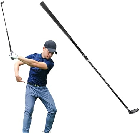 Golf Chipper klubb, Wedge Golf Club – justerbar golfklubbkil med halkfritt handtag, golfklubbor för höger- och vänsterhänta användare, robust golfputter med putterskaft för barn och