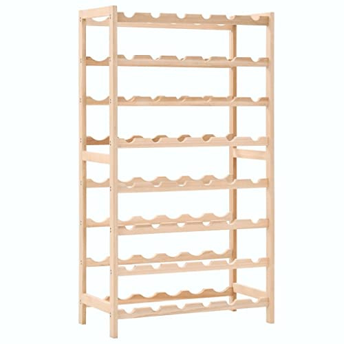 EMYRLXQW Armoires et rangements-Casiers à vin - Casier à vin en bois de cèdre 57,5 x 28 x 102 cm - Armoires et rangements-Casiers à vin