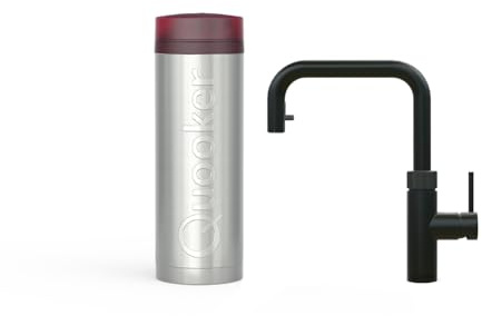 Quooker Flex Square | Reservoirs PRO3 | schwarz | sofort-Kochend-Wasserhahn