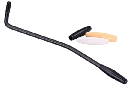 PRETYZOOM Brazo de Trémolo y 3 Puntas para Guitarra Eléctrica con Rosca de 6 Mm Material Metálico Adecuado para Ajustar la Tensión y Cambiar el Tono