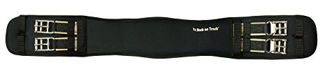 Back on Track Dressurgurt, Welltex®, Keramikfaser, schwarz, elastisch, NEUHEIT (45 cm)