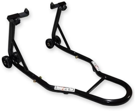 cruizer Béquille avant moto universel, cônes réglables avec curseur, Noir