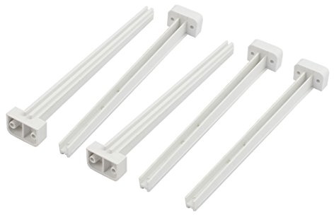 Aexit 5Pcs Vertikale Montage PCB Leiterplatte Slot Führungsschiene Tragschiene 159mm (b50c763306786b4434ea3cb41139cee7)