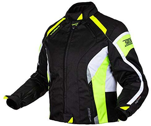 Damer Vattentät 4 Säsonger Scooter Custom Sport Fluo XL Moto Jacka