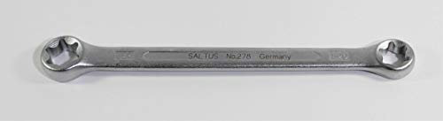 SALTUS Doppelringschlüssel E 20 + E 24 gerade Ringschlüssel Schraubenschlüssel