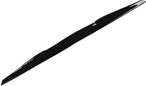 Spoiler Posteriore 99 Cm, Kit Labbro Tetto Spoiler Baule Auto Universale con Motivo in Fibra di Carbonio Nero Lucido, Spoiler Posteriore Auto Esterno per Ridurre la Resistenza Al (Nero lucido)