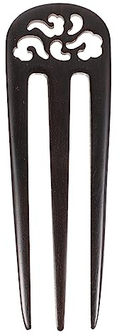 SHERCHPRY Bois Cheveux En Bois Épingle À Cheveux Français Cheveux Chignon Titulaire Bois De Santal Cheveux Fourche Chignon Pour Femmes Filles