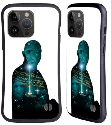 Head Case Designs Officially Licensed Harry Potter Voldemort Yew Wand Deathly Hallows XXXVIII Hybrid Case Compatible With Apple iPhone 15 Pro Max