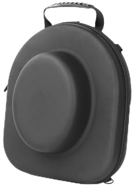 Baoblaze Cowboy Hat Storage Box Hard Case with Adjustable Strap - Travel Case for Fedora, Boater Hats, 32.5cmx15.5cmx38.5cm