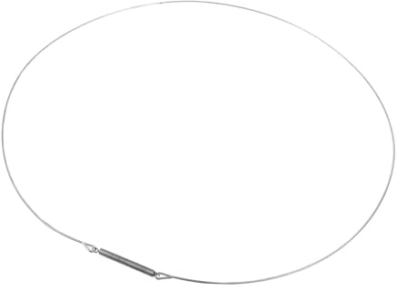 Anneau de Retenue pour Joint de Porte de Lave-linge 40cm Inox | Argenté, pour Tambour, Pièce de Fixation, Compatible Diverses Marques et Modèles