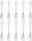 10 PCS Cake Forks,Mini Fork for Dessert Fruit Forks, Silver, Stainless Steel Small Forks, Forks Cutlery Only, Dishwasher Safe, Cutlery Starter Forks, Dessert Forks for Home Kitchen & Restaurant