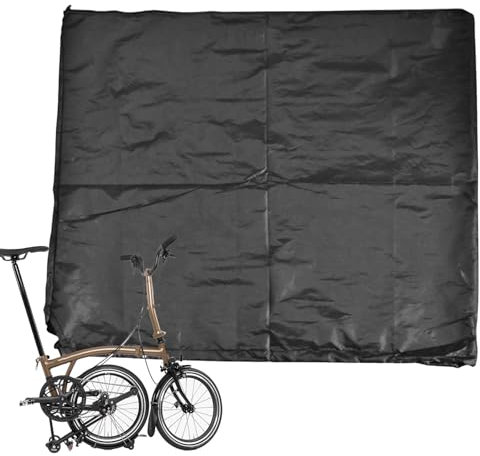 Outdoor-Fahrradabdeckung – Faltbare, staubdichte tragbare Outdoor-Fahrradaufbewahrung – Abdeckung wasserdicht – Stoff Fahrräder Regen Lagerung für Mountain Road Electric