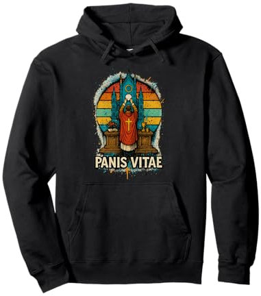 Consécration eucharistique Traditionnelle Latine Messe Catholique Sweat à Capuche