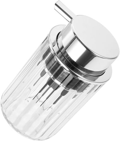 MUCKLILY Dispenser Per Sapone Schiumoso 300ml Flacone Portatile Per Detergente Pompa Per Schiuma in Plastica Trasparente Erogatore Per Uso in Viaggio