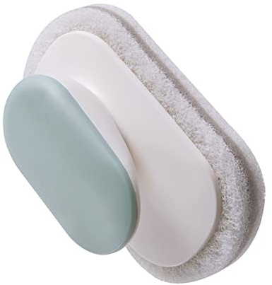 FONDOTIN Brosse de Nettoyage Ergonomique Résistante pour Cuisine et Salle de Bain Brosse à Récurer Polyvalente pour Surfaces Carrelées Plans de Travail et Sols Durable et Rayures Poignée