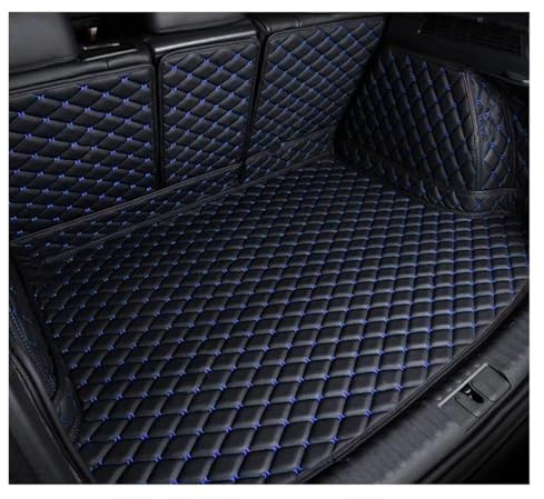 copri baule auto Per Mercedes Classe A W176 2013 2014 2015 2016 2017 2018 Tappetino bagagliaio copertura totale accessori vano carico auto(Black-Blue)