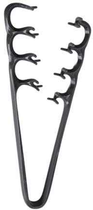 Pettine volumizzante per capelli, grande strumento per capelli in ABS, fornitura di acconciature ricci, toelettatura professionale, raccolta, lanugine, potenziamento, definizione