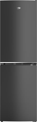 Beko CSE4581B 180cm 60/40 Fridge Freezer - Black - E Rated