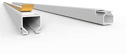 SCOS Smartcosat SCOSKK63 20 m Kabelkanal (L x B x H 2000 x 12 x 12 mm, PVC, Kabelleiste, Selbstklebend) weiß