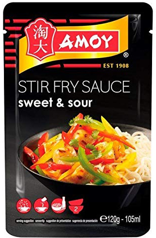 Amoy Salsa picante agridulce y agria 120g