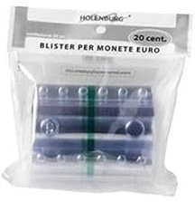 Blister Münzbeutel für 25 Münzen à 1 Euro 2 Packungen à 20 Stück