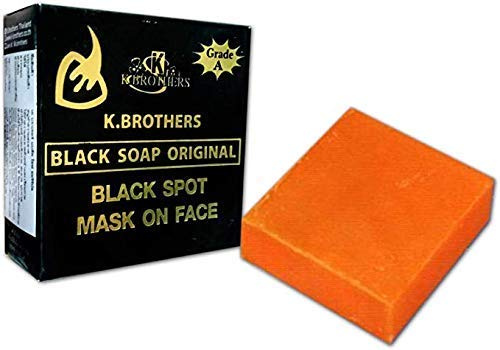 K Brothers Savon à la carotte pour taches noires et masque sur le visage 100 g