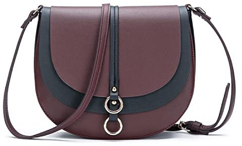 DXYGUGS Crossbody Bag Damen Umhängetasche Klein Multi Pochette Breiter Gurt Tasche Mit Breitem Schultergurt Frauen 3 in 1 Leder Tragetaschen Schwarz