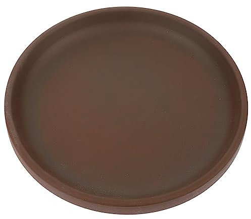 Sosoport Tropfschale Keramik Für Blumentöpfe Pflanzen-untertasse Runde Form Blumentopf-untertasse Zum Auffangen Von Wasser Keramik-blumentopf-untertasse Sauber Halten