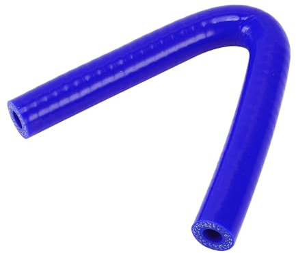 X AUTOHAUX 10mm/0.39 ID 120mm/4.72 Length 135 Deg Blue Silicone Hose | 1 Pcs, Universal, Coolant Hose, High Temp, Turbo Intercooler, Direct Fit, Radiator Coolant, Universal Fit