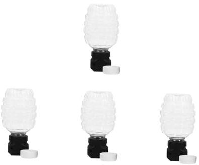 KOMBIUDA Gelkugeln Wasserflasche 4 Stück Zubehör Für Soft- - Trichter Ananas- -Flasche Leere Shooter-Flaschen Befüllbare Getränkeflaschen -Spiel -unterpaket-Flasche Flaschen Trinken Abs、pe