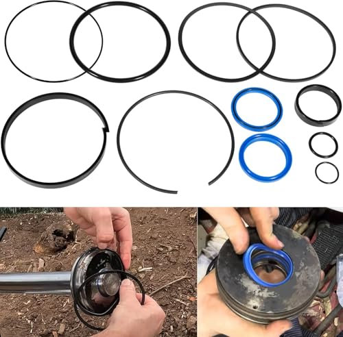Hydraulic Log Splitter Cylinder Rebuild Seal Kit Suitable for 5.0 Bore x 2.0 Rod Cylinder