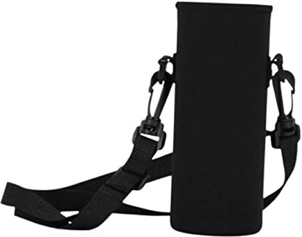 GANAZONO Pochette Porte-Bouteille Eau Néoprène avec Bandoulière Réglable pour Camping Voyage Randonnée
