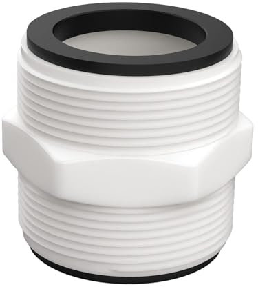 Gwtdtoad Conector de la manguera de la piscina, reemplazo del adaptador de manguera | Conector de la manguera dividida de la piscina con anillos de junta de 2 l,Adaptador de acoplamiento de la