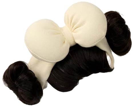 Stirnband für Kinder Baby Haarband Fransen Haarband Haarverlängerung Haarreif mit Schleife Haarreif Pony Haarschmuck