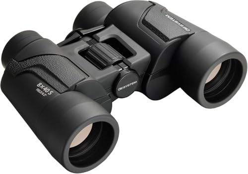 OM SYSTEM 8x40 S Binocolo include cinghia, custodia e garanzia valida 15 anni. Immagini chiare, campo visivo ampio, corpo leggero: ideale per l'osservazione di natura, eventi sportivi e concerti