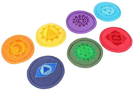 YARNOW 7stücke Klangschalenmatte Aus Tibetischem Buddhismus Runde Matten Für Schüsseln Klangschalenkissen Buddhistisches Zubehör Hergestellt Aus Hochwertigen Materialien